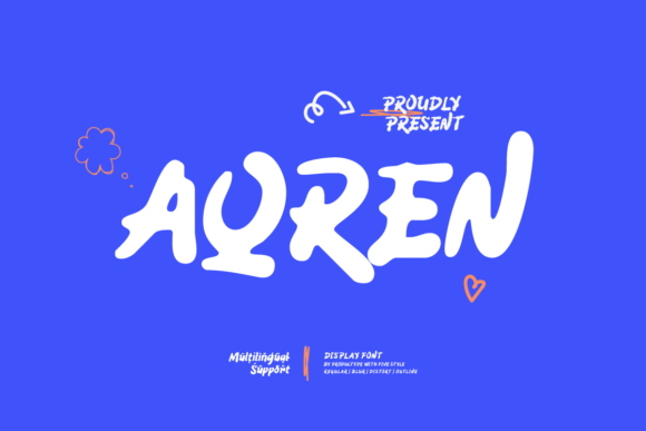 Aqren Display Font for Handwritten Elegance
