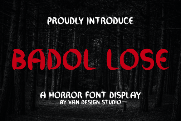 Badol Lose: A Whimsical Display Font for Memorable Branding