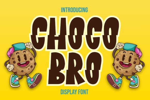 Choco Bro Display Font for Playful Digital Branding