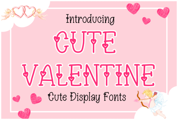 Cute Valentine Font for Sweet, Heart-Filled Designs