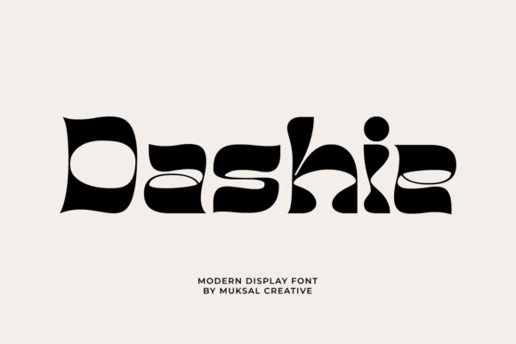 Dashie Font: Elegant Feminine Display Typeface for Digital Brands