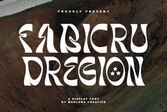 Fabicru Dregion: A Quirky Display Font for Distinctive Branding