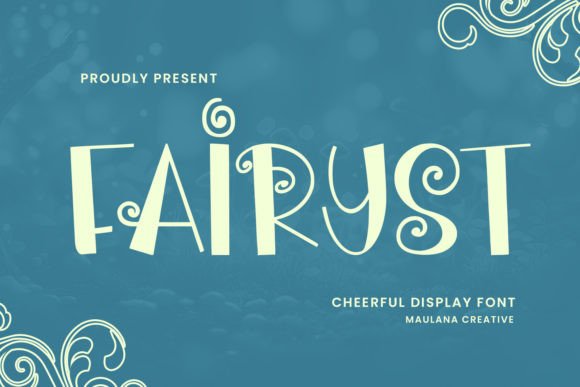 Fairyst: A Cheerful Display Font for Branding That Feels Human