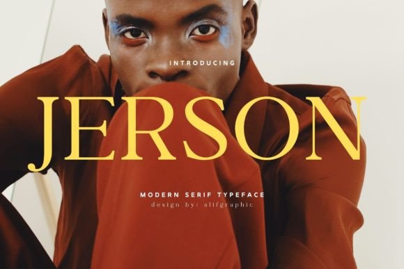 Jerson: A Modern Serif Font for Elegant Brand Identity