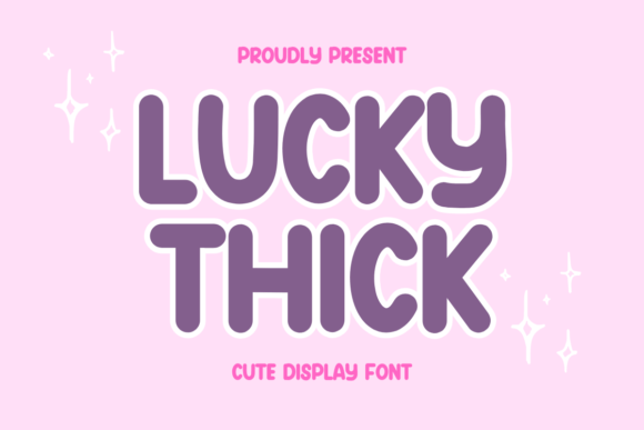Lucky Thick Font for Bold, Elegant Brand Visuals