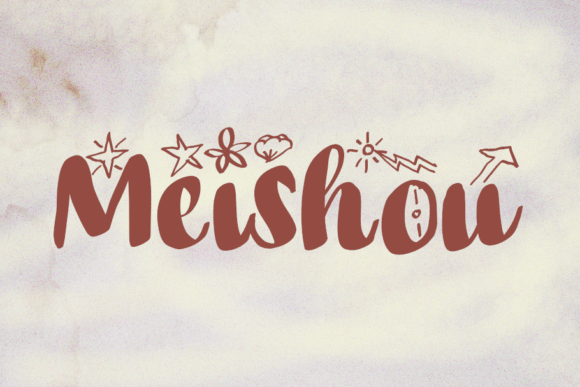 Meishou: A Gorgeous Quirky Font for Delicate Designs