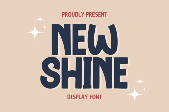 New Shine Display Font for Editorial Elegance