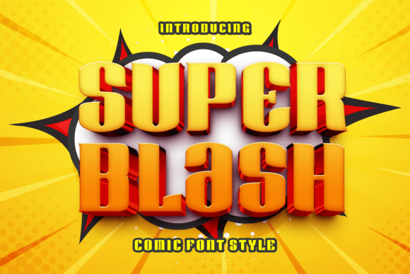Super Blash Display Font for Joyful, Memorable Branding