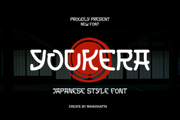Youkera: A Japanese Display Font for Trusted Branding